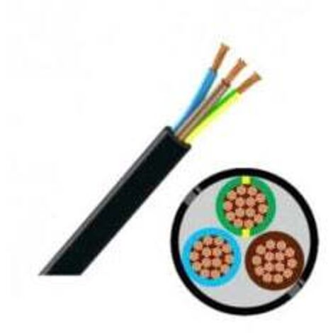 Cavo elettrico - RO2V / R2V - 3G - 6mm² - Al metro - RO2V3G6