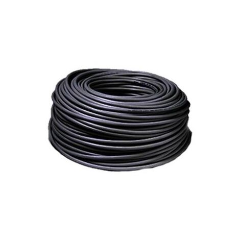 CAVO ELETTRICO SEZ. 2X0,75 NERO H05VV-F- 100 M