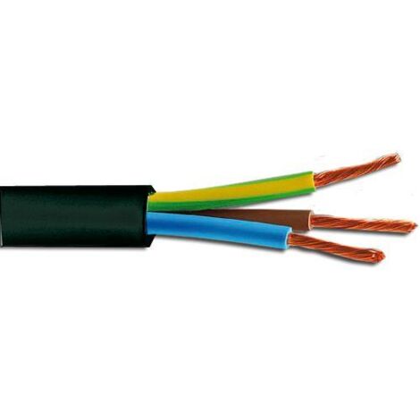 CAVO ELETTRICO SIMILGOMMA 2X1,00 NERO