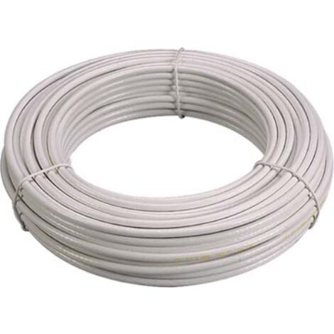 Cavo elettrico tripolare h05vv-f rame/pvc bianco n°xmmq 3x1,5 cf=mt 100
