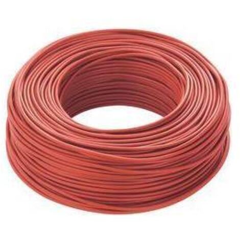 Cavo Elettrico Unipol. Sez. 2,5 Rosso Fs17 - 100 Mt