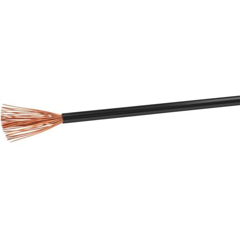 Cavo elettrico Voka-kabelwerk H07V-K nero 100 m