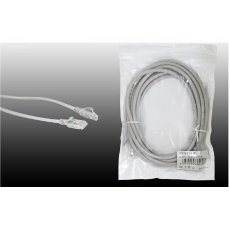 Cavo Ethernet For Internet Rj45 Cat5 3 Metri Maxtech Cat5-3m