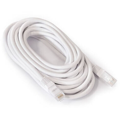 CAVO ETHERNET MASCHIO RJ45 / RJ45 BCO. 5M