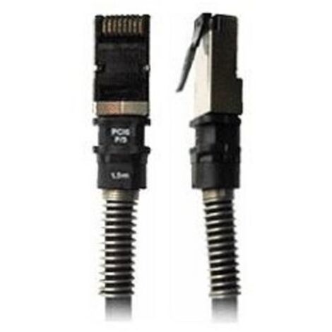 Cavo Ethernet Patchsee Cat6A UTP 2,1 m nero