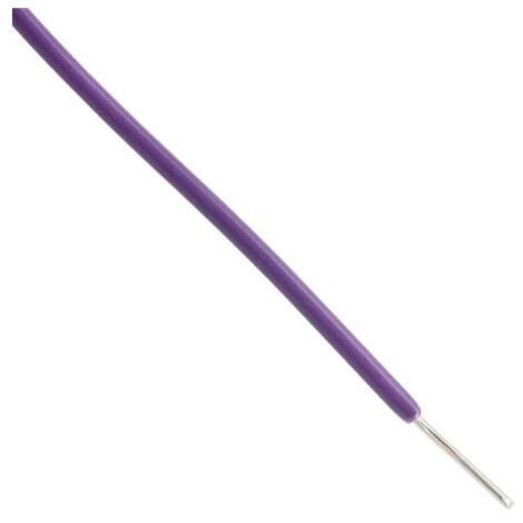 Cavo filo unipolare BS 4808 sez. 0,22 mmq Viola