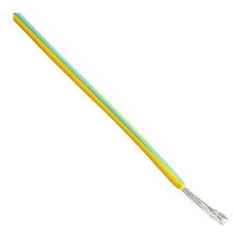 Cavo Filo Unipolare EN50306-2  sez. 0,50 mmq Giallo/Verde