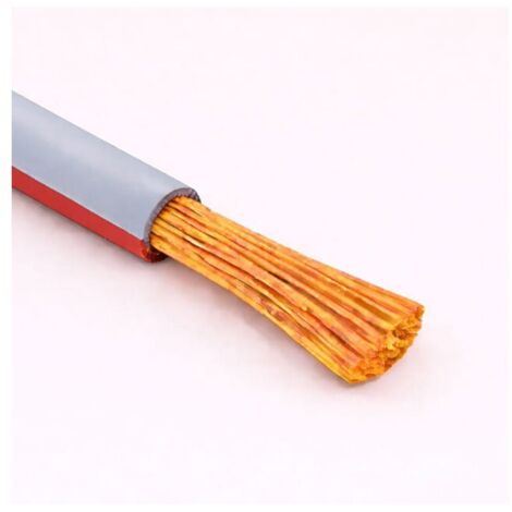 Cavo Filo Unipolare FLRY-B ISO 6722 Classe B Sez. 0,50 mmq Grigio/Rosso