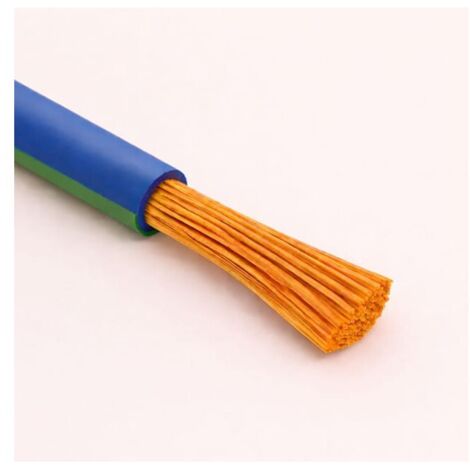 Cavo Filo Unipolare FLRY-B ISO 6722 Classe B Sez. 1,50 mmq Blu/verde