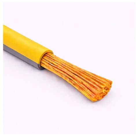 Cavo Filo Unipolare H05V-K sez. 0,35 mmq Giallo/Grigio