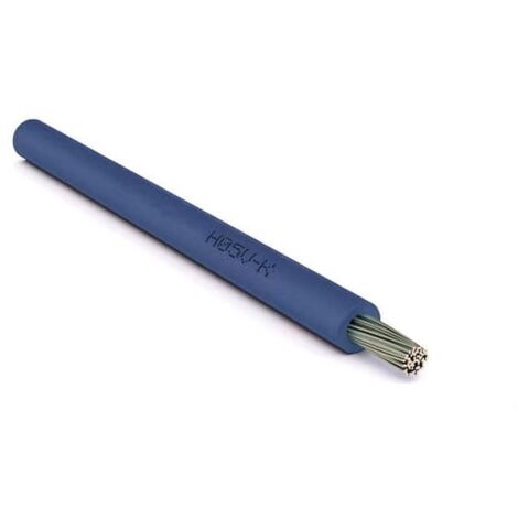 Cavo Filo Unipolare H05V-K sez. 0,50 mmq Blu RAL 5010