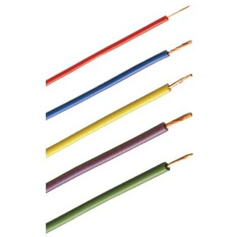 Cavo Filo Unipolare in Silicone FG4 sezione 1,00 mmq Marrone