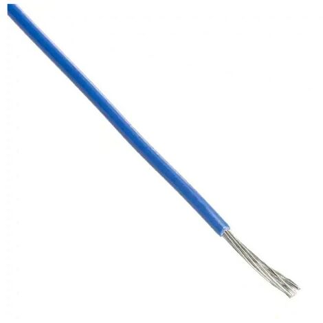Cavo Filo Unipolare UL Style 1213 AWG 28 Teflon PTFE 600V Blu