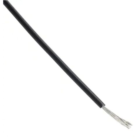 Cavo Filo Unipolare UL Style 1213 AWG 28 Teflon PTFE 600V Nero