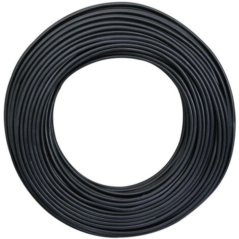 CAVO FLESSIBILE 2X0,75 10MT Nero
