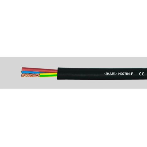 Cavo flessibile Helukabel H07RN-F nero 100 metri