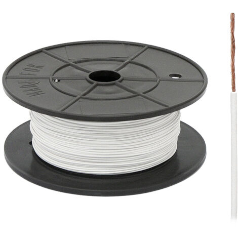 CAVO FLRY-B 1X0,5mm BIANCO 1m