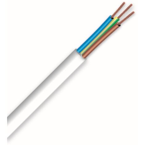 Cavo h05vv-f 3g2,5 mt 10 bianco - electraline