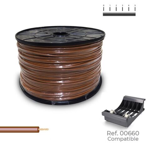 Cavo H07z1-k 1,5 mm² Marrone 500m.