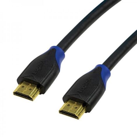 Cavo HDMI 1m 2.0 con Ethernet 4K2K/60Hz Nero