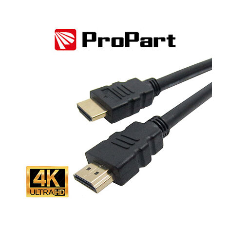 Cavo HDMI 2.0 High Speed 4K 3D con Ethernet 0.5m SP-SP NERO TR-H05SS-BK