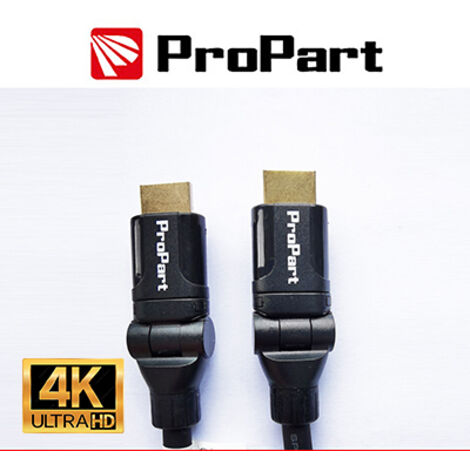 Cavo HDMI 2.0 High Speed 4K 3D Ether conn. 360° 5m SP-SP NER