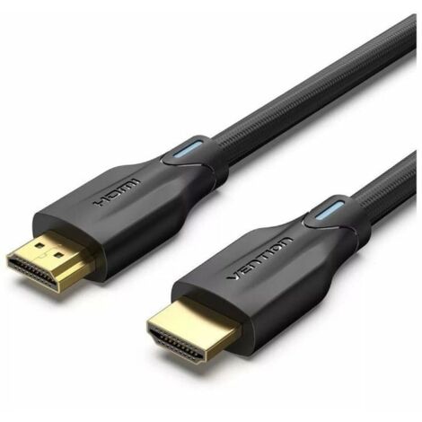 Cavo hdmi 2.1 8k venzione aaubf/ hdmi maschio - hdmi maschio/ 1m/ nero