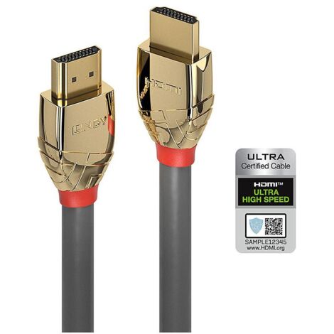 Cavo HDMI 5m Lindy Ultra High Speed Gold Line FRU02HL034, 37604
