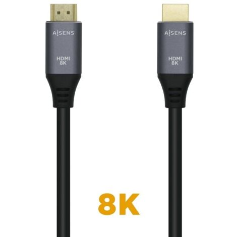 cavo hdmi aisens a150-0429/ hdmi maschio - hdmi maschio/ 3m/ grigio nero