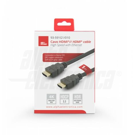Cavo hdmi high speed with ethernet - 3 metri