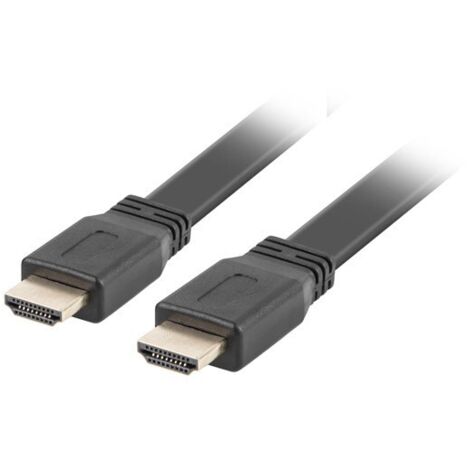 cavo hdmi lanberg maschio/maschio v2.0 4k flat 5m nero