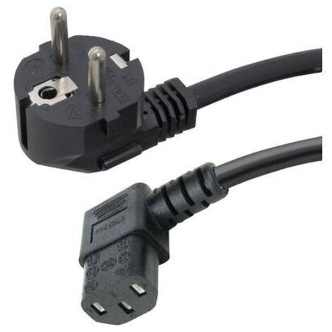 Cavo IEC HAWA 1008236 Nero 2.00 m