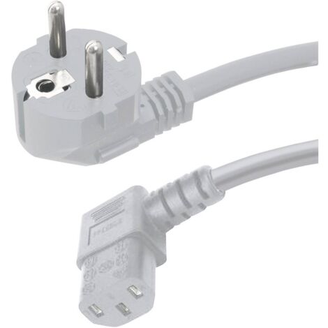 Cavo IEC HAWA 1008239 Grigio 2.50 m