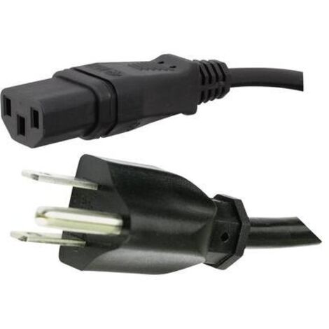 Cavo IEC HAWA 1008247 Nero 2.00 m