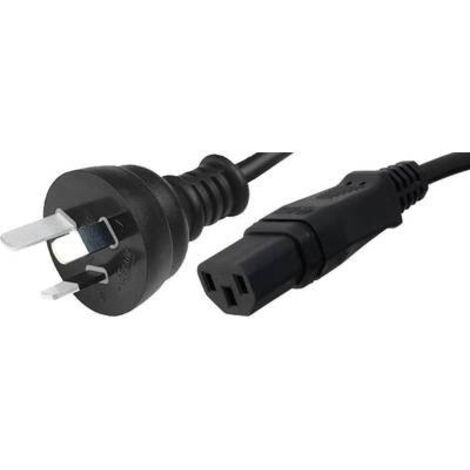 Cavo IEC HAWA 1008256 Nero 2.00 m