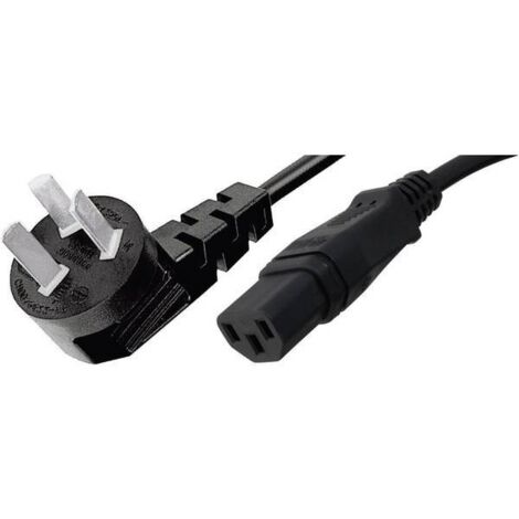Cavo IEC HAWA 1008258 Nero 2.00 m
