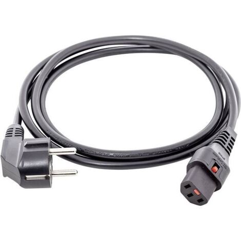 Cavo IEC HAWA 1008271 Nero 2.00 m