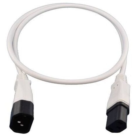 Cavo IEC HAWA R772 Bianco 1.00 m
