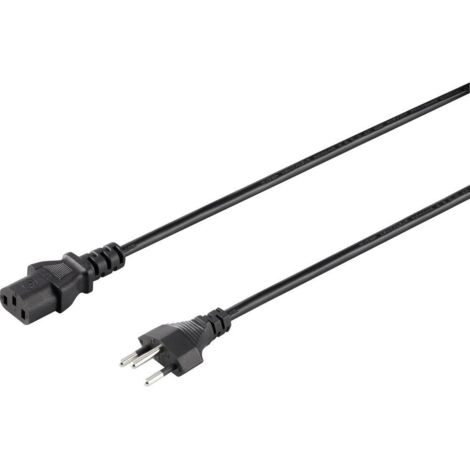 Cavo IEC Sygonix SY-5042720 Nero 2.00 m