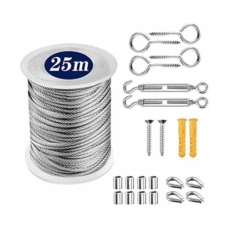 FVO - Cavo in acciaio inossidabile, corda in