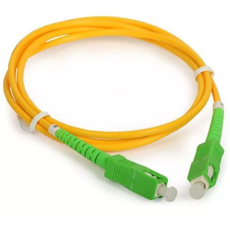 Cavo in fibra ottica MicroConnect SC/APC - SC/APC 15 m OS2 Simplex Monomodale LSZH, FIB884015