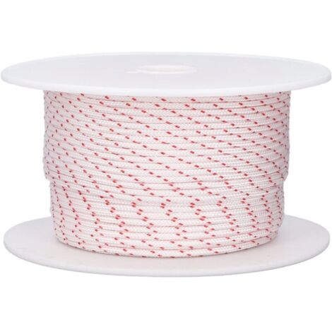 Cavo in nylon, resistente e riutilizzabile, intrecciato, resistente all'usura per motore del tosaerba (3 mm)