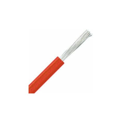 Cavo in silicone 1,5 mm 300/500v rosso Heat180sif-1.5rd