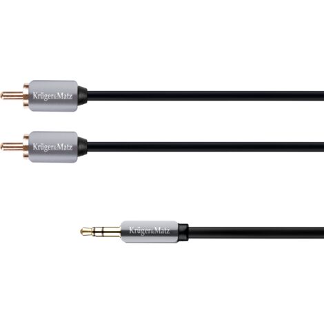 Cavo jack-RCA Kruger&Matz 100 cm