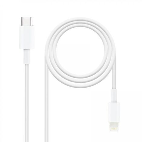 Cavo lightning a usb-c 1m nanocable