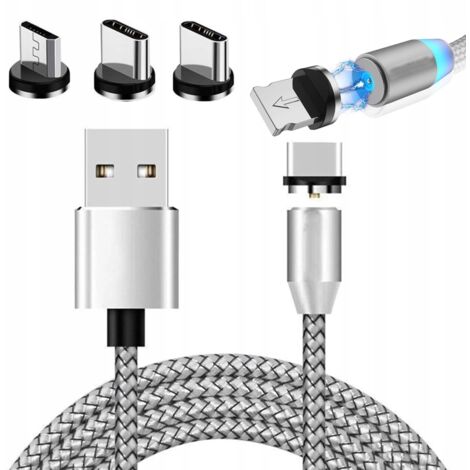 Cavo Magnetico USB Argento (200) / 300 pezzi A
