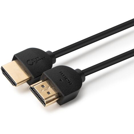 Cavo MicroConnect HDMI 2.0 ultrasottile da 2 m, nero.