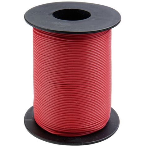 Cavo monoconductore rosso Donau Elektronik 50 metri