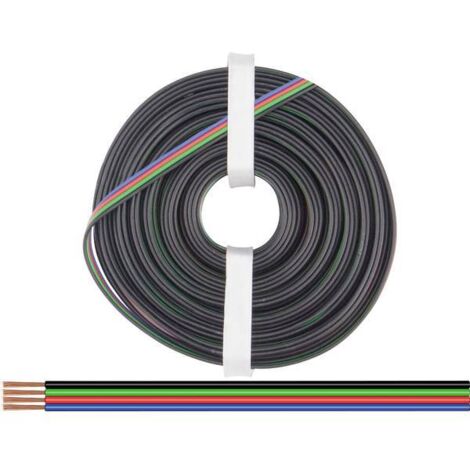 Cavo multibrin Donau Elektronik 4 conduttori 0,25 mm² 100 m