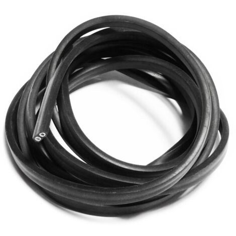 Cavo parallelo nero 2x2.5mm esterno euro/mt